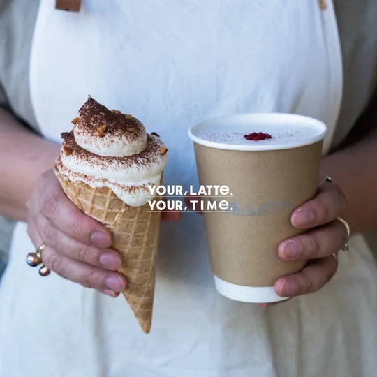 YOUR,LATTE. YOUR,TIME.